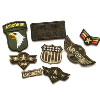 China Military Patches Camouflage Viable Patch Army Badge Embroidery Accessories for sale