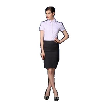 China Best Store Breathable Online Cotton Tops Ladies Blouses Turn-down Women's Boutique Shirt for sale