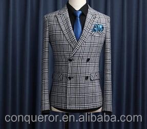 China Anti-pilling bespoke men's winter suit SHT1077 for sale