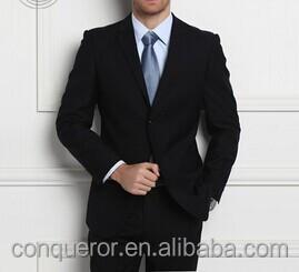 China Anti-pilling High Woolen Fabrics, Mens Dark Navy Blue Wedding Suit (SHT1475) for sale