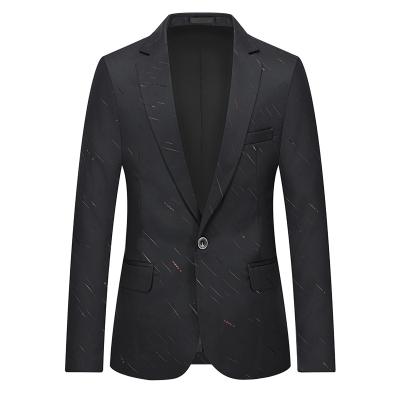 China Fashion Handsome Youth Men's Suit Spring And Autumn Leisure Life Korean Slim Breathable Top Jacket for sale