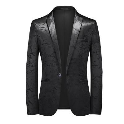 China Men's Suit Spring And Autumn Breathable Slim Fit Stylish British High Sense And Handsome Leisure Jacket for sale