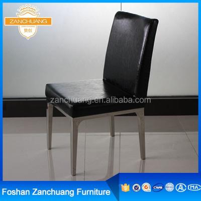 China Super Comfortable Banquet Furniture Black Leather Effezeta Dining Chair Malaysia for sale