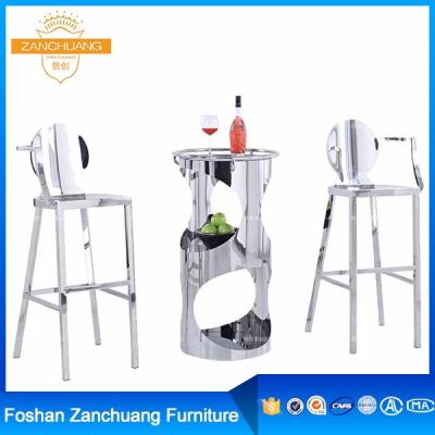 China New Design Bar Furniture Stainless Steel Environment Friendly Height Counter Folding Walmart Bar Stools for sale