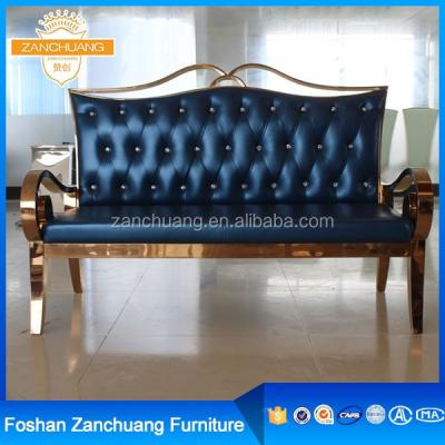 China 2016 Super Comfortable Sofa Design In Pakistan Stainless Steel Material PU Seat Sofa for sale