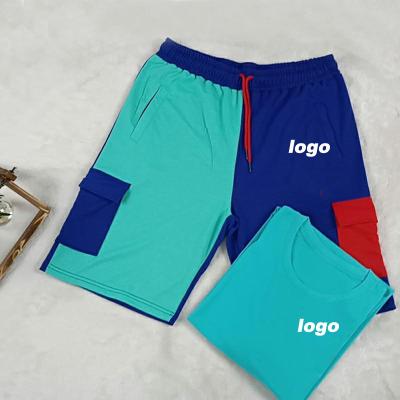 China Viable Wholesale Loose Half Length Men's Gym Shorts With Custom Logo Design Cotton Shorts Casual Men's Sets for sale