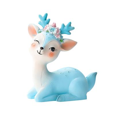 China Home Decoration Handicrafts Special wholesale Nordic deer home furnishing creative office desktop decorations for sale