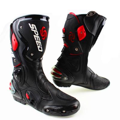 China Wildmx Motorcycle Anti-UV Shoes Climbing Racing Motorcycle Motocross Waterproof Breathable Leather Boot For Women for sale