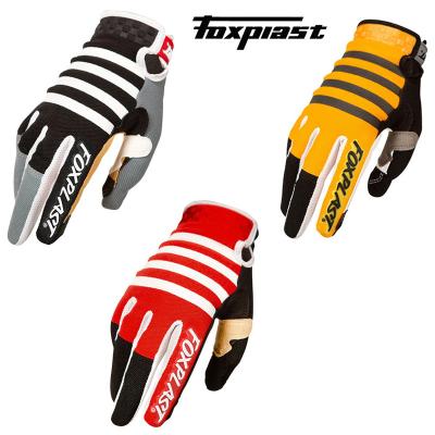 China MX MTB Full Finger Foxplast Full Finger CAD Dirtbike Off Road Scooter Motocross Racing Downhill Sports Riding Glove for sale