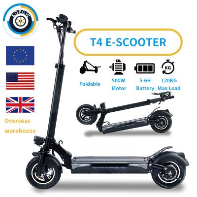 China New 2022 T4 Single Motor Foldable Electric Scooter Unisex; off-road electric scooter; 120kg Load 2 Wheels Self Balanced Electric Sco for sale