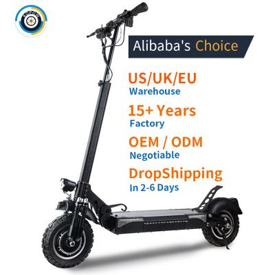 China T4 Moter Good Quality Unisex Off Road Single Electric Scooters For Adults Foldable Waterproof Durable E-scooters Customizable for sale