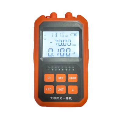 China FTTX TH400BL Optical power meter red light all-in-one 4 in 1 multi-functional small handheld portable detector optical f for sale