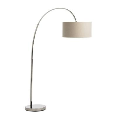 China ZG Shade Canvas Floor Lamp Industrial Overarching Indoor Decoration For Living Room Hotel for sale