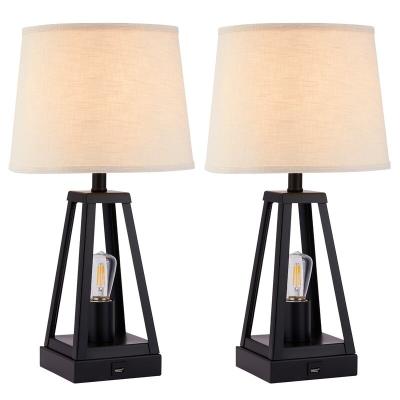 China ZG Art Decor Antiques Luxury Desk Contemporary Modern Light Hotel Living Room Bedroom Classic Table Lamps for sale