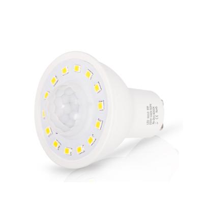 China Wholesale Modern PIR Motion Sensor LED Spotlight Bulb 5W GU10 LED Spot Light Bulb for sale