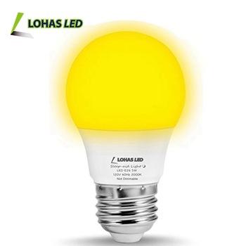 China A15 5W Residential LED Mosquito Repellent Bulb LED Insect Light Bulb Yellow Night Light for sale