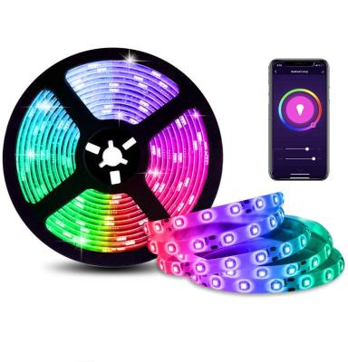 China Ceiling Light LOHAS 2M Waterproof RGB Color Changing Smart Wifi LED Strip Light For Home Decor for sale