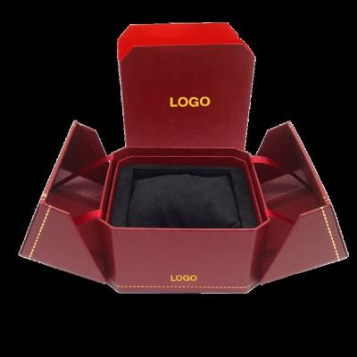 China Custom Logo Watch Band Strap Packaging Storage Gift Automatically Wood Boxes For Watches for sale