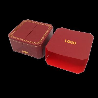 China Velvet Jewelry 20 Leatherette Cardboard Paper Watch Set Men Gift Dongguan Custom Watch Packaging Box for sale