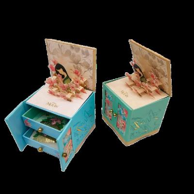 China Empty Folding Newly Draw Sliding Slide Out Match Drawer Paper Lens Jewelry Packaging Cardboard Gift Boxes for sale