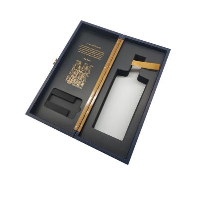 Chine Red wine wooden box single pack gift box packaging a custom wine set high-end wine box à vendre