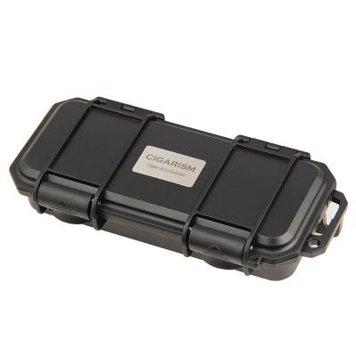 China Outdoor Cigar Casual Accessories CIGARISM Tools Knives ABS Plastic Box Case Holder BOX-001 for sale