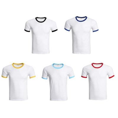 China Anti Shrink T Shirts Minus Custom Brand T Shirt 100 Cotton T Shirt Plain With Round Neck for sale