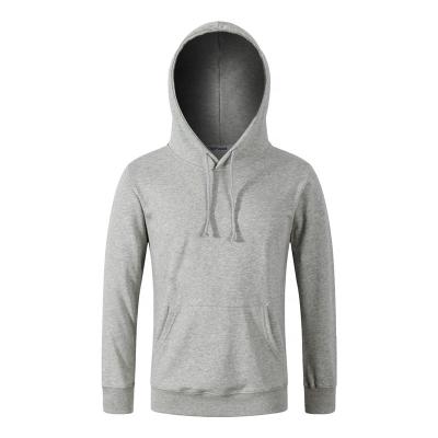 China 100% white hooded men's hoodie plain cotton Anti-wrinkle men's pullover hoodies for men sweatshirts hoody for sale