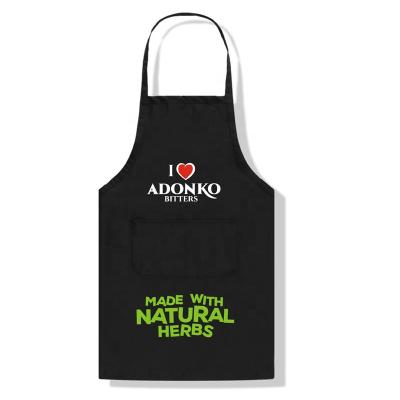 China High Quality Customized Promotional Cleaning Aprons With Custom Logo Printing for sale