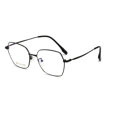 China Titanium Alloy Eyewear Optical Sight Reading Glasses Customize Glasses Degree Glass Big Frame For Men And Women for sale