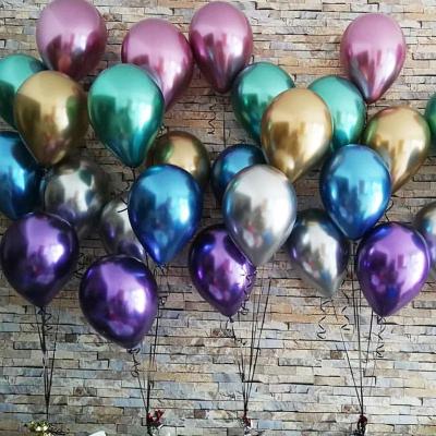 China 12 Inch Globos Metalicos Gift Toy Birthday Decoration Party Balloon Chrome for sale