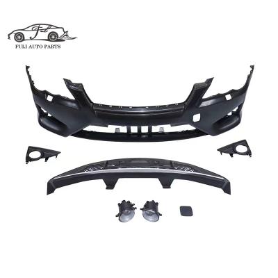 China Factory-direct FULI auto part body kit mark X body kit rise 14 type front bumper with grill for Toyota Reiz 2005-2009 for sale