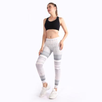 China New Style Breathable Dropshipping Women's Pants Fashion Printing Leggings Yoga Pants Gym Legging for sale