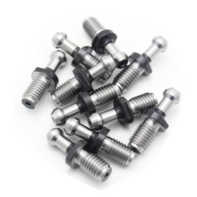 China Building Material Shops High Quality CAT40 Pull Studs 10pcs Pull Studs Set 45 Degree Type CNC Clamping Knob Pull Studs for sale