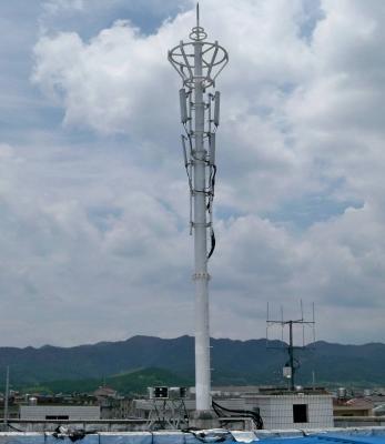 China Telecommunication Antenna Tower Lamp Single Pole Square Pole HS-GCD45 for sale