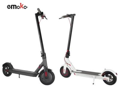 China Aluminum Alloy Dropship Warehouse Foldable German Black 8.5inch Emoko Kick Scooter Kick Scooter White E-scooter With 25km/h Speed for sale