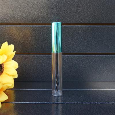 China Cosmetics 10ml Wholesale Sky Blue Mascara Tube Empty Wick Container for sale