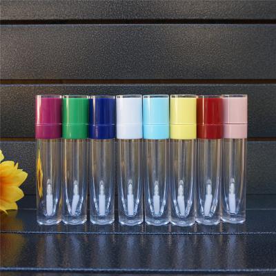 China Empty Cylindrical Lip Gloss Filling 8ml Lip Gloss Tube Lip Gloss Bottle for sale