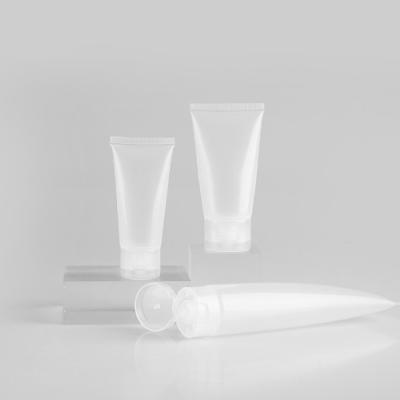 China Makeup Hand Cream Hose Lightweight Clear Plastic Tube for sale