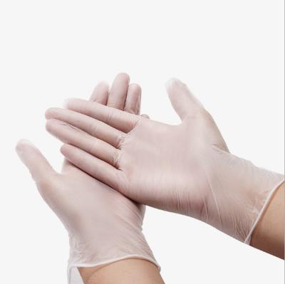 China Wear Resistance Disposable Household Luvas Vinil Type Waterproof PVC Gloves Examination Powder Free Manufacturing Best In Stock for sale