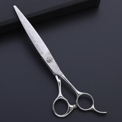 China Professional Hair Scissors Hair Cutting Scissors Japanese Damascus Steel 440C Hairdressing Scissors For Beauty Salon/Barber Set MXS628 for sale