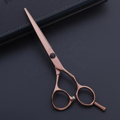 China New Hair Scissors Hair Scissors Japan Best Quality Fashionable Steel Bronze Titanium Hairdressing Cutting Scissors For Beauty ML510 for sale