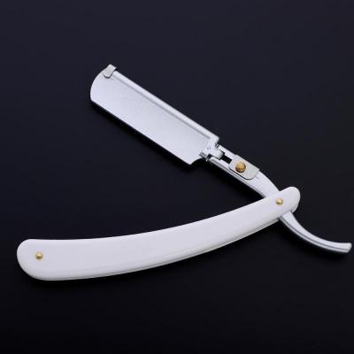 China Professional Barber Razor Folding Knife Shaving Razor MRZ005 Stainless Steel Blade Hairdressing Single Hair Scissors for sale