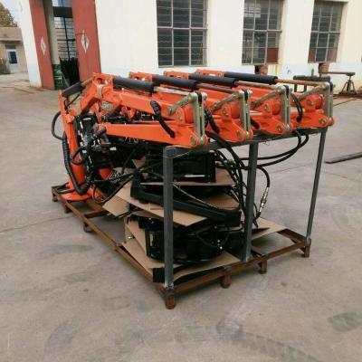 China Hydraulic Farms Forester Small Tractor Mounted ATV Log Timber Timber Crane With 3 Point Linkage for sale