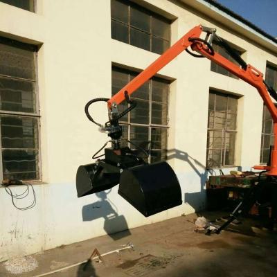 China Garment Shops Small Log Folding Timber Truck Hydraulic Loader Winches Telescopic Cranes For Sale for sale