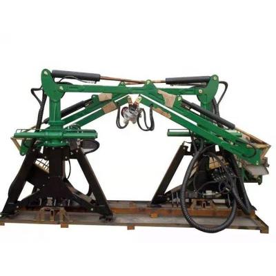 China Factory forestry hydraulic loader log crane timber hoist TC-47 for tractor parts with CE certificate for sale