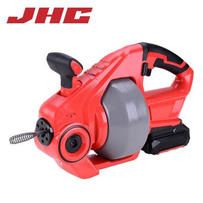 China High Quality Safe Efficient Portable Cordless Electric 18V Snake Drain Cleaner 3/4-2