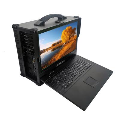 Chine Tout en un ordinateur IPC industriel portable militaire robuste I5 I7 I9 Genre à vendre