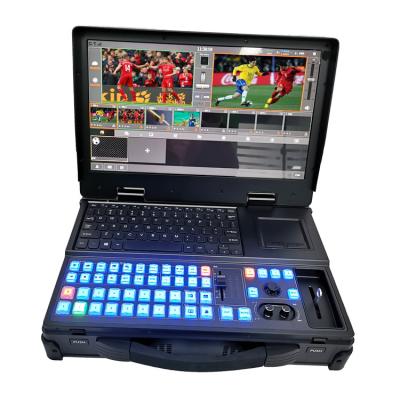 China 6600mAh Professional Video Switcher Livestreaming Machine PTZ Control for sale