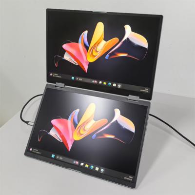 中国 15.6' ポータブルUSB C デュアルスクリーンモニター IPSパネル 60Hzリフレッシュレート 販売のため